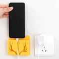 thumbnail image 2 of EGNMCR Closet Organizers and Storage, Storage Trunks & Bag Antler Tv Mobile Phone Remote Control Storage Box Bedroom Punching Wall Hanging Box Wall Mounted Storage, 2 of 2