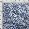 thumbnail image 3 of oneOone Georgette Viscose Blue Fabric Japanese Sewing Craft Projects Fabric Prints By Yard 42 Inch Wide, 3 of 4