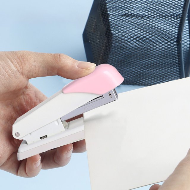 TopLLC Home Office Furniture Stationery And Learning Supplies In Stock Extended Rotatable Stapler Streamlined Stapler Plastics stapling machine
