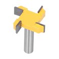 thumbnail image 4 of Gupbes Fraise pour Menuiserie, Embout de Routeur de Surface 4 Flûtes Pointues Outil de Remplacement CNC, 4 of 8