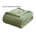 thumbnail image 3 of Couverture Jetée en Molleton Douce et Confortable pour Canapé Lit Sofa / Enveloppe Chaude pour Se Blottir pour Usage Intérieur / Lavable à la Machine Couverture Légère de Voyage pour Sieste pour Salon Chambre, 3 of 7