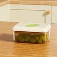thumbnail image 2 of SLYNSHome Airtight Food Storage Containers with Lids,Stackable One Button Opening Food Containers Kitchen Pantry Storage Bin for Snack Coffee Sugar - 3.15 inch, 2 of 9