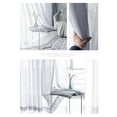 thumbnail image 4 of Dvkptbk Sheer Curtains Semi Sheer Curtains for Bedroom 98 Inches Long Grommet Vertical Window Curtains Drapes with Light Through for Living Room Home Essentials, 4 of 8