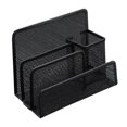 thumbnail image 2 of Letter Pen Combination Barbed Wire Three-Layer Letter Pen, EDHITNR Multi-Function Metal Desk Organizer, Non-Slip Rustproof Space Saving Stationery Holder for Office Home Desk Drawer, 2 of 7