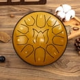 thumbnail image 2 of 6 in 11-Tone Hand Drum for Adults and Children – Carbon Steel Disc Drum with Portable Design, 2 of 4