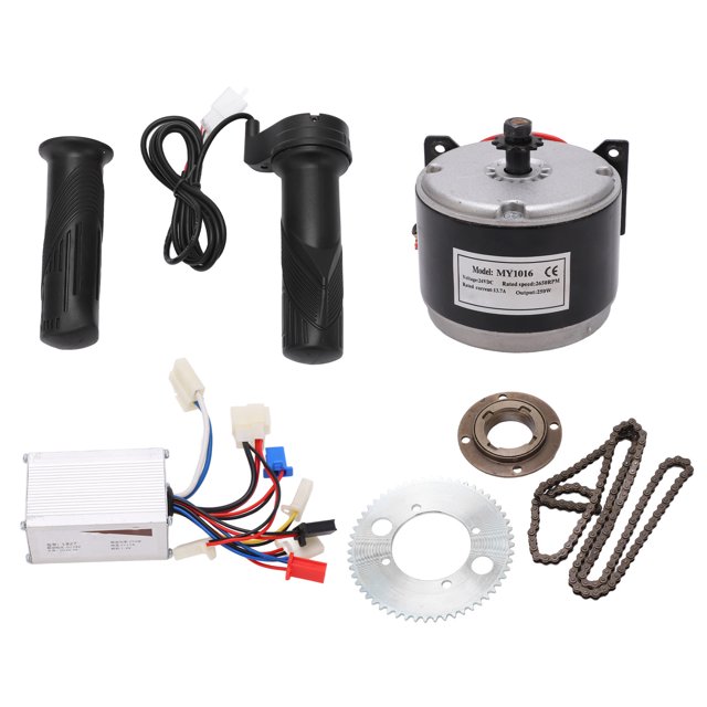 Electric Bike Brushed Motor,Electric Bike Motor Controller Electric Bike Motor Modification Kit Electric Bike Controller Sturdy Construction
