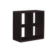 thumbnail image 1 of Gorham 4 Cubby Storage Cabinet in Espresso, 1 of 9