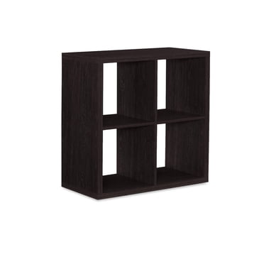Gorham 4 Cubby Storage Cabinet in Espresso