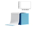 thumbnail image 3 of Alèses Imperméables Lot de 10 / Protection Jetable contre l'Incontinence / PE Bleu / 35x31 Pouces / Alèses de Soins Absorbantes à Plusieurs Couches, 3 of 6