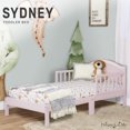 thumbnail image 4 of Dream On Me Sydney Toddler Bed in Blush Pink, Greenguard Gold Certified 53x29x28 Inch, 4 of 6