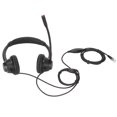 thumbnail image 2 of RJ9 Binaural Office Headset, Long Cable Built In HD Microphone Noise Cancelling Comfort Wearing Telephone Headset  For Conference Call For  Call Center, 2 of 8