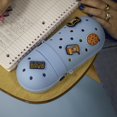 thumbnail image 4 of Art 101 Charm Pencil Pouch for Kids, Sky Blue, 4 of 8