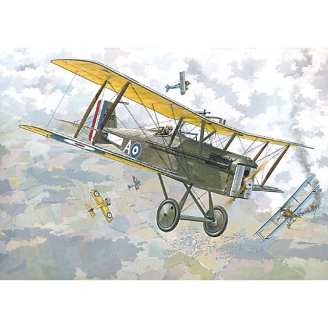 Roden S.E.5A Wolsley Viper British Single Seat Fighter Airplane Model Kit