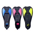 thumbnail image 4 of CSChome Lightweight Diving Fins Plastic Diving Fins Swimming Training Flippers Short Blade Flippers Leg Strength Building, 4 of 7