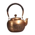 thumbnail image 3 of veasfak Copper Teapot Anti Scalding Handle Hot Water Kettle for Tea Household Coffee Tree Pattern, 3 of 9
