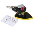 thumbnail image 2 of Pneumatic Random Orbit Sander Air Sander Polisher Small Triangular Palm Sander Detail Sander for Car Corner Paint Care Rust Removal Wood Grinder 90x130mm, 2 of 7