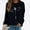 Black, variant on Fartey Pullover Sweatshirts for Women Funny Dragonfly Print Long Sleeve Crewneck Sweatshirt Casual Loose Cute Graphic Fleece Shirts Tops