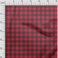 thumbnail image 2 of oneOone Silk Tabby Fabric Tartan Check Print Fabric BTY 42 Inch Wide, 2 of 4