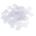 thumbnail image 2 of Shisuyan 80pcs Clear Earring Safety Backs Earring Back Stopper Earring Pad, 2 of 8