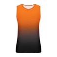 thumbnail image 4 of zfhfof Débardeurs Sans Manches pour Hommes Entraînement Musculaire Gym T-Shirts Col Rond Dégradé T-Shirt d'Été de Plage Hauts, 4 of 4