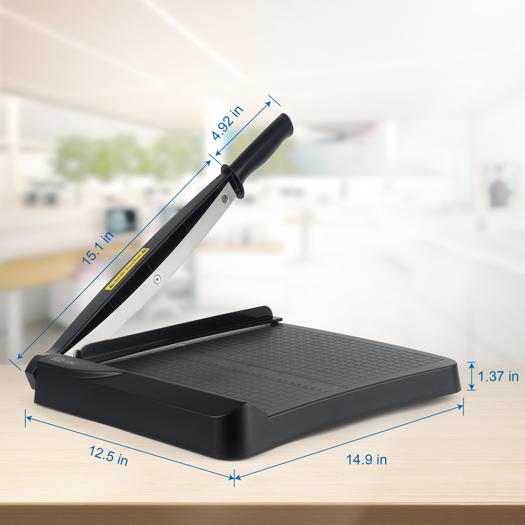 Pen+ Gear, Sheet Trimmer, 12 in, Black