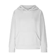 thumbnail image 4 of FAOWME Child Solid Color Hooded Silk Checked Tops Coat White 5-6 Years, 4 of 4