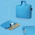 thumbnail image 3 of 11/13/14/15/15.6 Inch Laptop Sleeve Case Waterproof 360 Protective Laptop Sleeve Bag Work Business Computer Case for 13 Inch MacBook Air/Pro Notebook Portable Handle Laptop Bag, 3 of 7