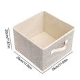 thumbnail image 2 of Storage Box For Clothing And Sundries Household Items Fabric Desktop Toy Storage Box, 2 of 8