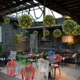 thumbnail image 1 of Hanging Plant Light, Artificial Plants Hanging Decor Light, Hanging Greenery Plants with LED Lights, 1Pcs Artificial Hanging Green Leaves Vines, Home Decor Plants 8.3x15 In, 1 of 4