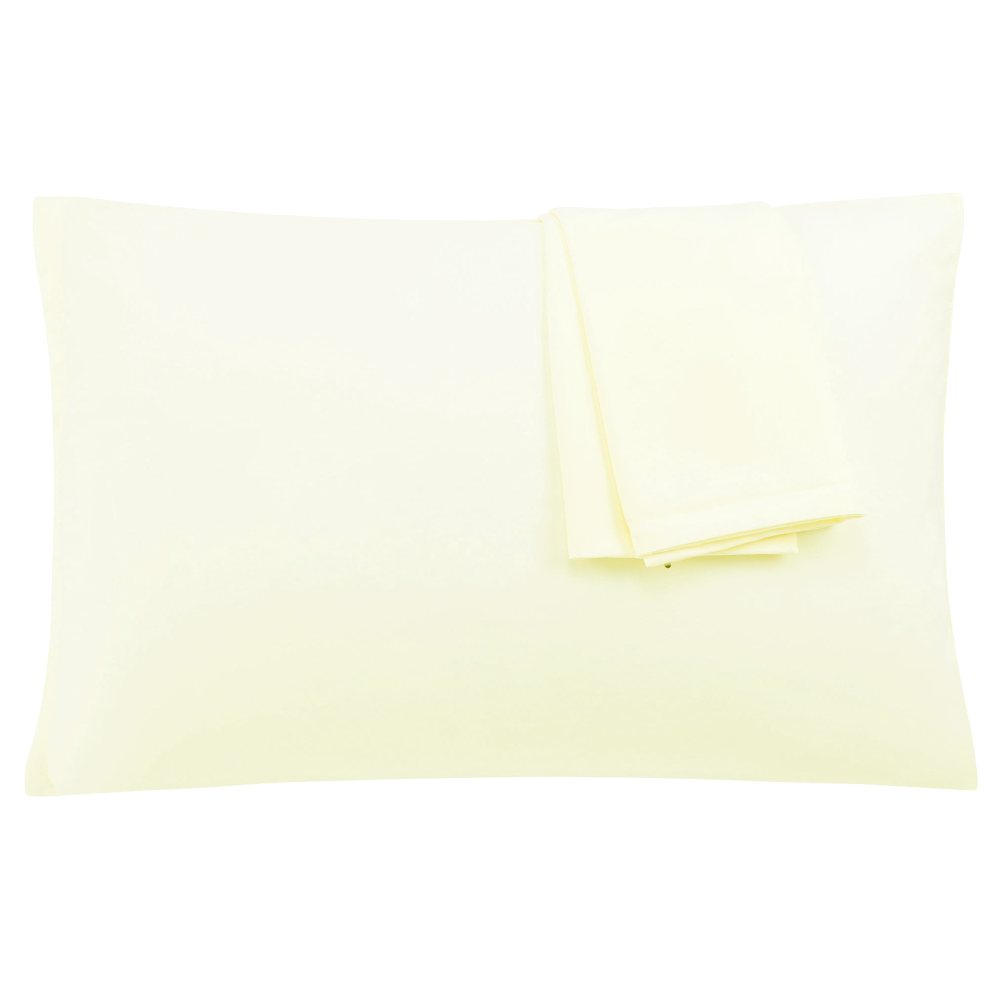 Unique Bargains Taies d'Oreiller en Microfibre 1800 à Fermeture Éclair 2 Pcs