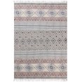 thumbnail image 1 of Casavani Geometric Cotton Mat Living Area Rug, Black 4x8 Ft, 1 of 6