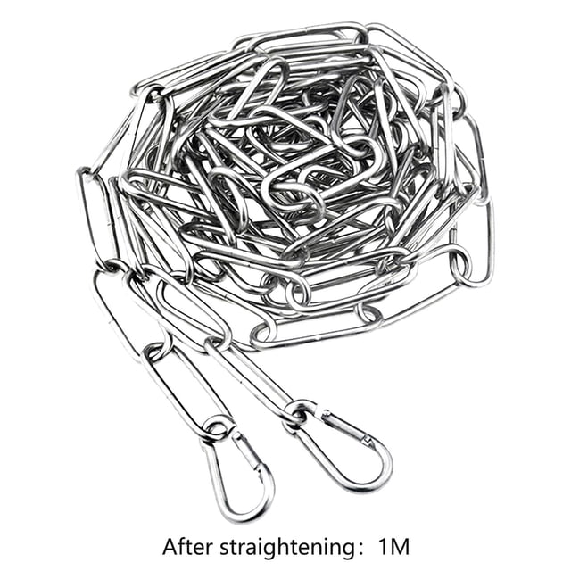 Antqov Stainless Steel Chain Lifting Clothes Chain Overstrikin Clothesline Chain, Clotheslines