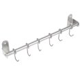 thumbnail image 2 of Étagère Murale de Rangement, Étagère Murale Suspendue, pour Sécher et Ranger Ustensiles de Cuisine Tringle Simple, 2 of 8