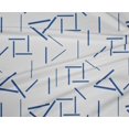 thumbnail image 4 of oneOone Polyester Lycra Ligne Géométrique Tissu Imprimé 1 Yard 56 Inch Wide, 4 of 4