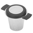 thumbnail image 1 of Ccdes Tea Infuser,Stainless Steel Tea Filter Cup Infuser Strainer Tea Accessories with Silicone Lid,Tea Strainer, 1 of 8