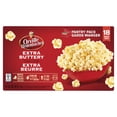 thumbnail image 1 of Orville Redenbacher Extra Buttery Microwave Popcorn, Extra Buttery Flavour, 100% Whole Grain, No Artificial Flavours, Source of Fibre, Gluten Free, 18 Bags - 1.47kg, 1 of 2