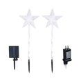thumbnail image 2 of RKSTN Fall Decorations for Home Outdoor Lights Solar Decorations Outdoor LED Solar Powered Candle Xmas Roadway Lights 8 Mode, 2 of 9