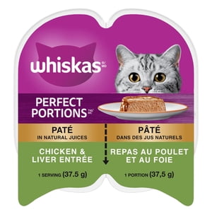 Whiskas Perfect Portions&nbsp;Poulet & Foie Entrée Wet Cat Food