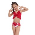 thumbnail image 3 of Girls Bikini Swimsuit Fashion: 2PCS Flounce Bathing Suit Swimming Suit for Kids, 3 of 9
