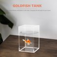 thumbnail image 3 of KAKOWELY Multi-function Fish Tank Desktop Aquarium Tank Clear Betta Tank Gold Fish Supply,3.94X"X2.56"X2.56", 3 of 5