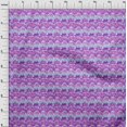 thumbnail image 4 of oneOone Silk Tabby Purple Fabric Abstract Craft Projects Decor Fabric Printed By The Yard 42 Inch Wide, 4 of 4