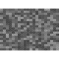 thumbnail image 1 of Ahgly Company Machine Washable Indoor Rectangle Transitional Gunmetal Gray Area Rugs, 5' x 8', 1 of 7