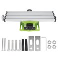 thumbnail image 1 of Bench Drill Vise Worktable Alloy Steel Milling Machine Worktable Adjustable Dovetail-Shape Small Drill Series For Drilling Machines, 1 of 8