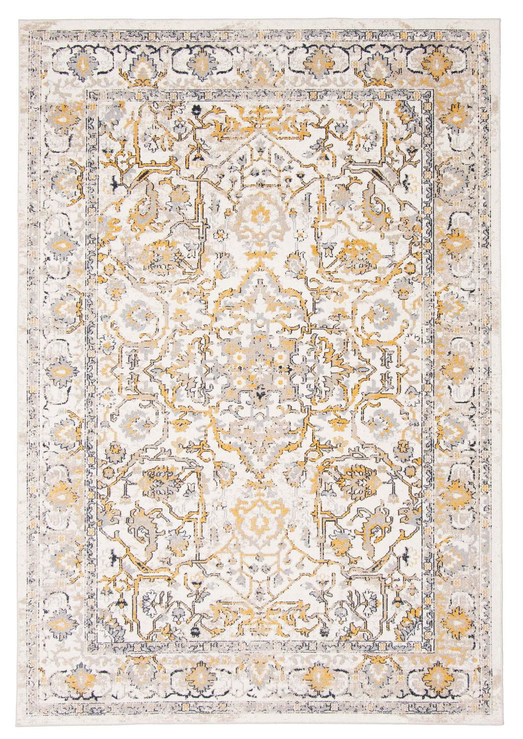 Tapis Lavable ECARPET Oriental pour Chambre, Salon, Chambre d'Enfant
