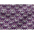 thumbnail image 4 of oneOone Viscose Jersey Fabric Flame Stitch Decor Fabric Printed BTY 60 Inch Wide, 4 of 5