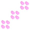 thumbnail image 3 of QualitChoice 4pcs Guitar Playing Left Hand Fingertip Ukulele Guitar Fingertip Silicone Protective Cover Pink L 3Set, 3 of 6