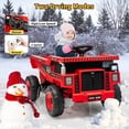 thumbnail image 2 of BeesClover 12V Kids Ride on Dump Truck with Remote Control, Electric Dump Bed & Shovel, Toddler Construction Vehicle Ride on Toy with Spring Suspension, Music, and LED Lights, 2 of 6