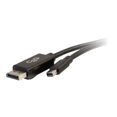 thumbnail image 4 of C2G 3ft 4K Mini DisplayPort to DisplayPort Cable - 4K 30Hz - Black - M/M - DisplayPort cable - DisplayPort (M) to Mini DisplayPort (M) - 3 ft - black, 4 of 4
