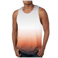 thumbnail image 1 of zfhfof Mens Sleeveless Tank Tops Workout Muscle Gym T Shirts Crew Neck Gradient Summer Beach Tee Tops, 1 of 4