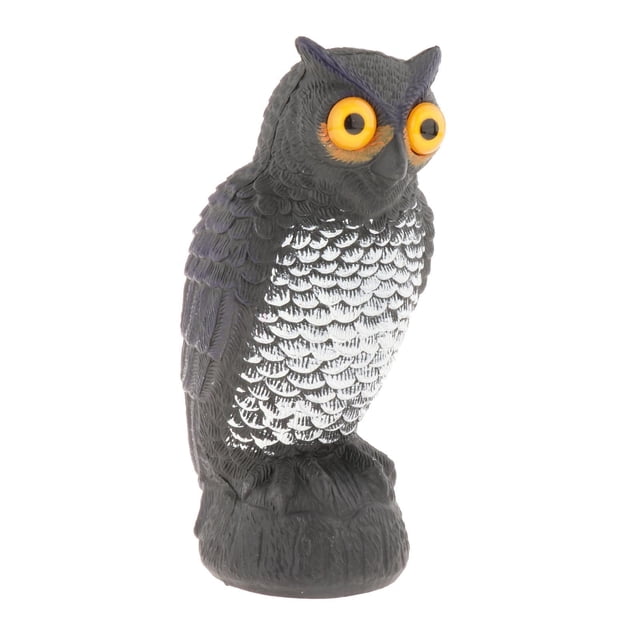 Statue de Hibou Réaliste, Oiseau Dissuasif, Jouet Hibou Factice